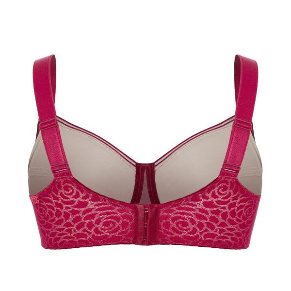 Ulla Romy Beugel BH cranberry naadloos L85 - Afbeelding 2