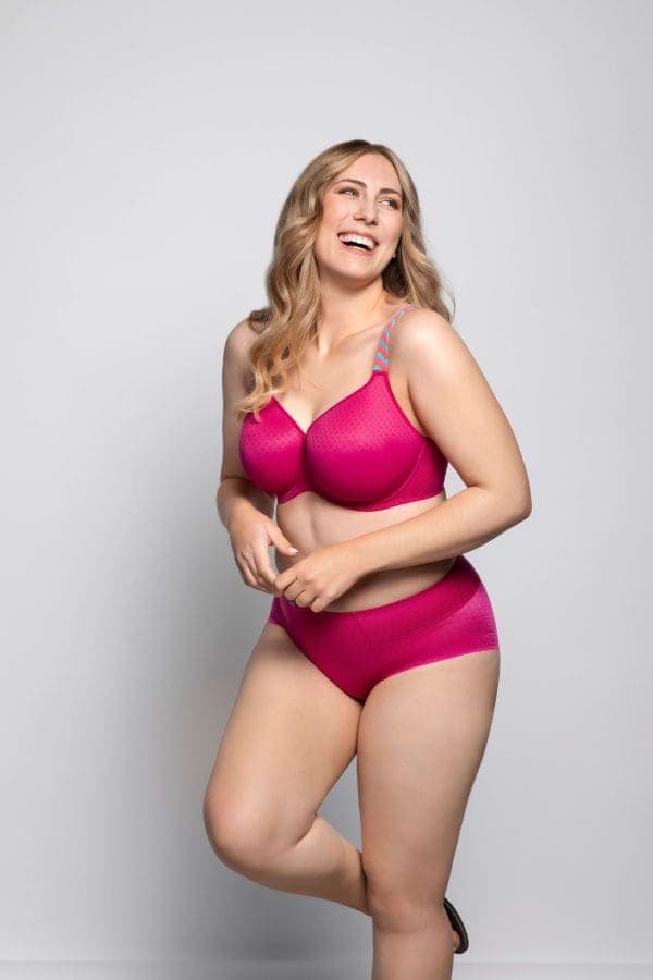 Ulla Meghan Tailleslip Fuchsia - Afbeelding 2