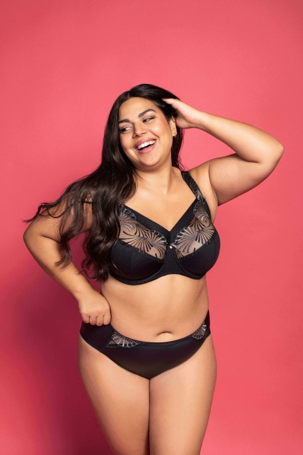 Ulla Emily bh met beugels Blende zwart - Afbeelding 3